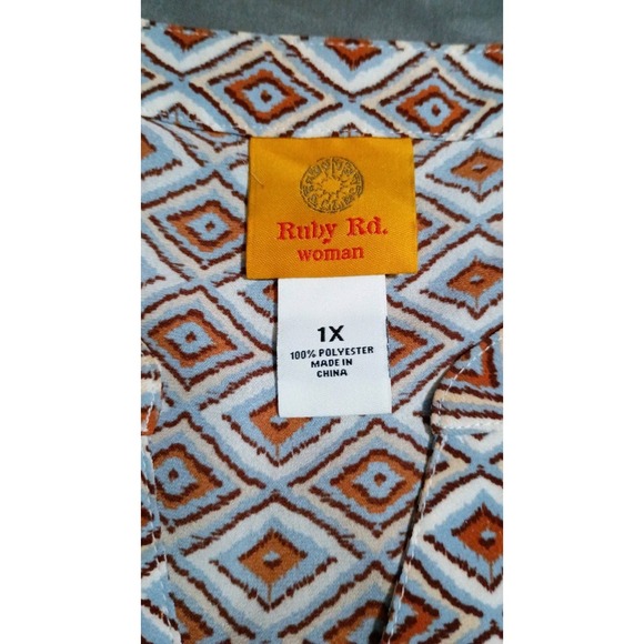 Ruby Rd Woman  top‎ Size 1x - Picture 6 of 9